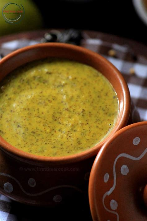 Kasundi Indian Mustard Sauce First Timer Cook