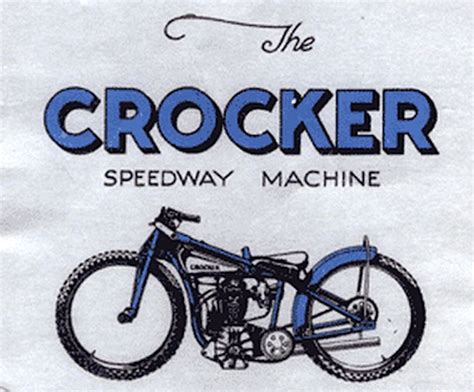 The Crocker Story The Vintagent Vintage Motorcycle Posters Vintage