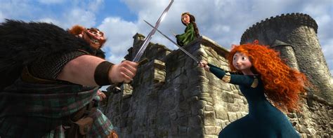 Pixar Corner Merida Is A Swordfighter In New Brave Stills