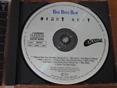 Bad Boys Blue Heartbeat Cd 1986 Wolbrom Kup Teraz Na Allegro