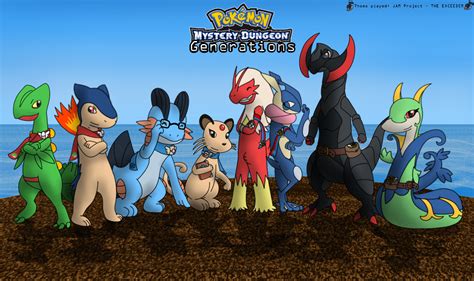 Commission Pokemon Mystery Dungeon Generations By Kurtisthesnivy On