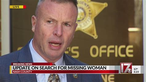 nash county sheriff holds press conference after woman s body found in edgecombe county youtube