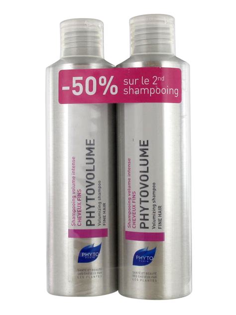 Thinning hair is typically considered one of the worst signs of aging. Phyto Phytovolume Volumizing Shampoo 2 x 200ml