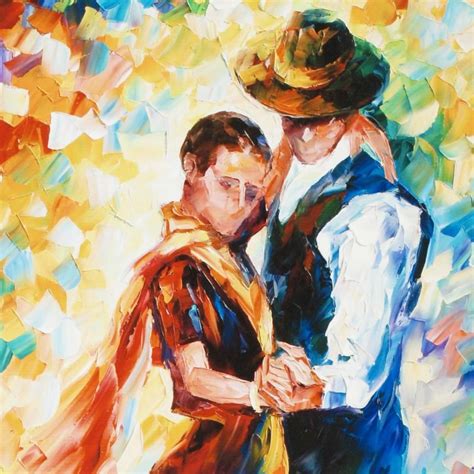 Romantic Tango By Leonid Afremov
