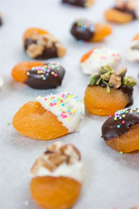 Chocolate Dipped Apricots The Sugar Coated Cottage