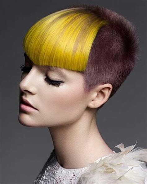 Short Hairstyles Dyed 22 Cute Dyed Hairstyles Ideas For Ladies