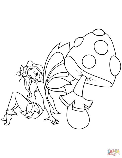 We did not find results for: Fairy Sits near Fly Agaric coloring page | Free Printable ...