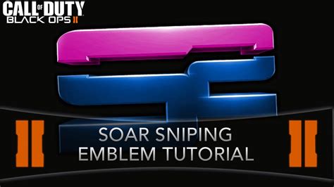 Black Ops 2 Soar Sniping Emblem Tutorial Skye Youtube
