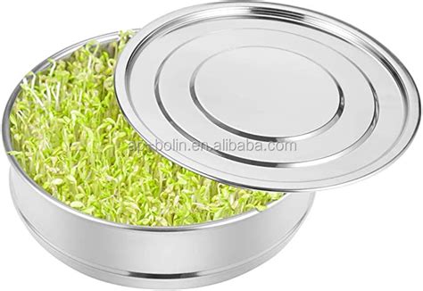 8 Inch Stackable Sprouter Kit Stainless Steel Seed Sprouting Tray Buy