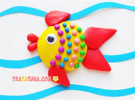 Clay Fish For Kids — Step By Step Photo Review