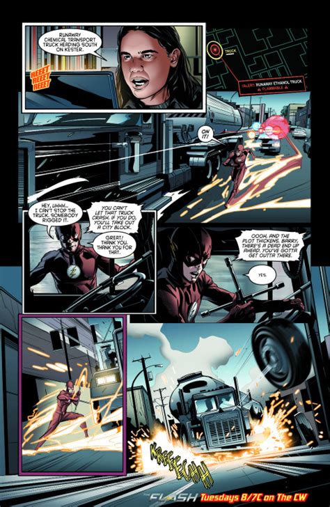 The Flash Episode 211 The Reverse Flash Returns Comic Preview
