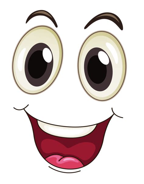 Eye Mouth Cartoon Face Clip Art Happy Face Png Download 626800
