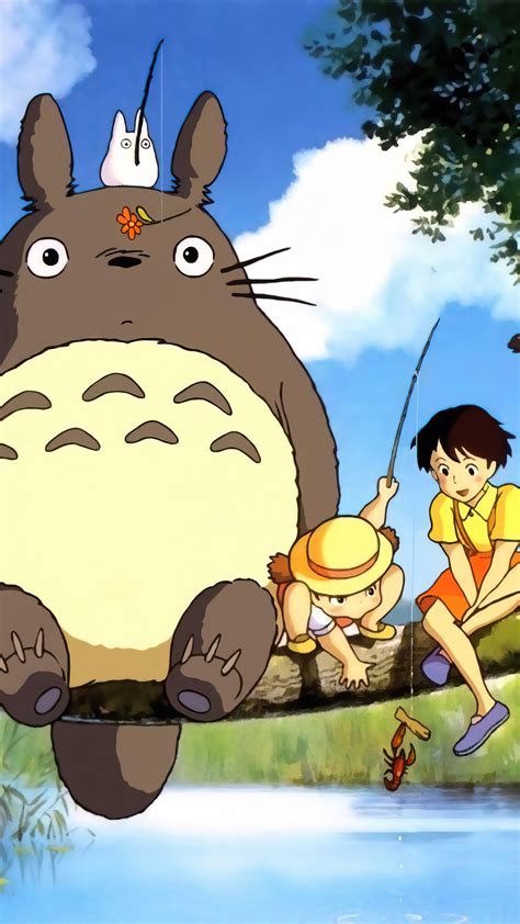 My Neighbor Totoro Anime 4k 6690f Wallpaper Pc Desktop