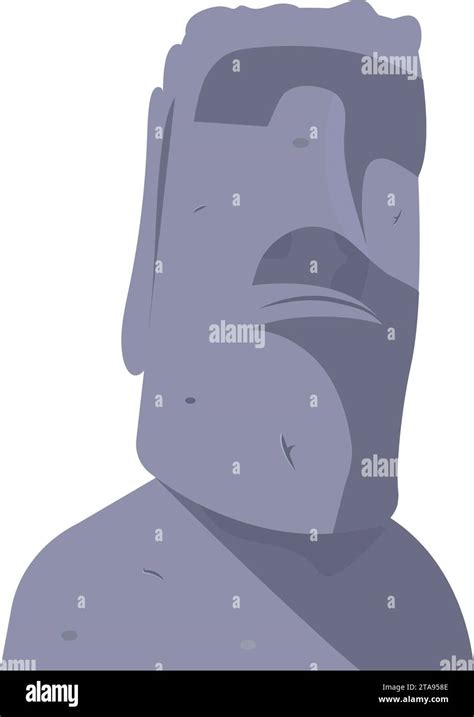 Easter Island Moai Statue Stock Vector Image Art Alamy
