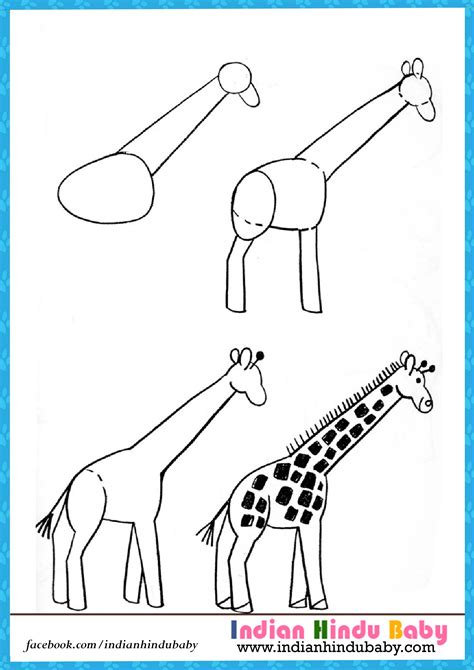 Wild Animal Easy Drawing For Kids Step By Step Animals How To Draw An