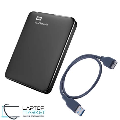 New External Hdd Wd Elements 1tb 1000gb Portable Hard Drive Disk