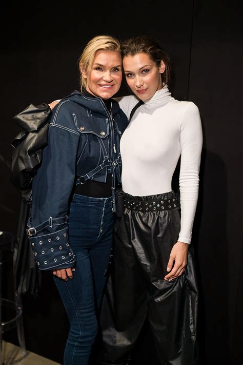 bella hadid took her mom yolanda hadid to vote for the first time in the u s glamour
