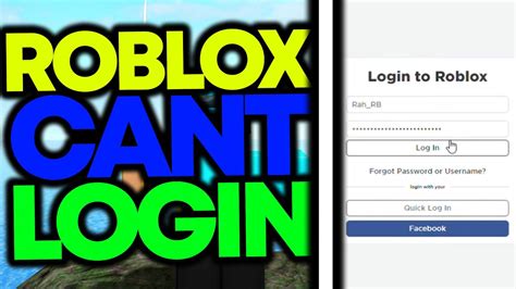 Cant Login To Your Roblox Account Roblox Login Error Youtube