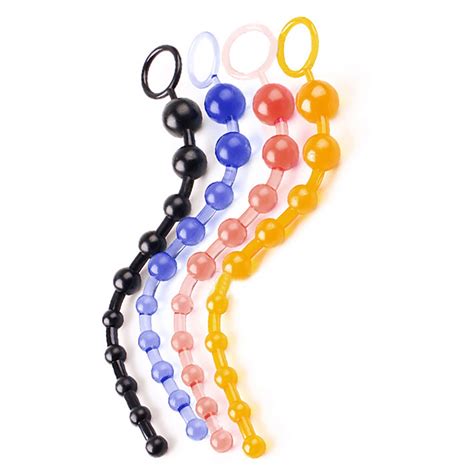 Toy Vagina Plug Play Pull Ring Ball Novelties Jelly Beads Stimulator In Sexy Costumes From