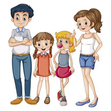 Grupo Familiar 20 Imágenes De Familia Familia Abuelitos Animados