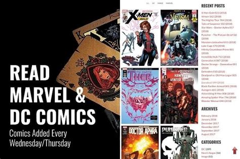 Biggest database for marvel, dc comics, dark horse comics online. Best Apps and Sites to Read comics online Free. Marvel, DC ...