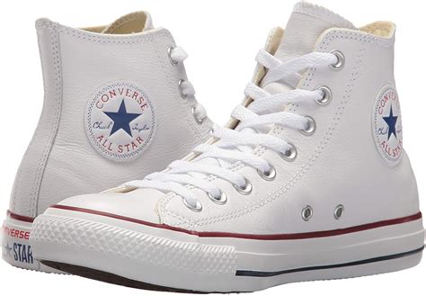 Converse Men S Chuck Taylor All Star Leather Hi Top Sneakers Ebay