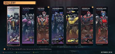 Transformers Reactivate Early Build Art Leak Reveals New Playable