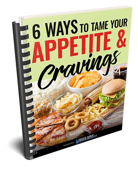 6 Ways To Tame Your Appetite And Cravings