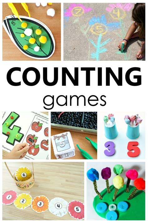 25 Fun Counting Games For Preschool And Kindergarten