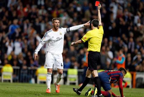 Sergio Ramos And His 26 Real Madrid Red Cards A Retrospective Real