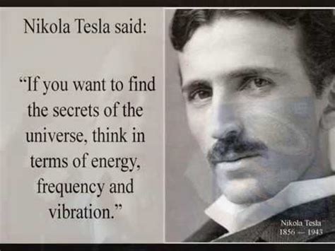 First, a feeble spark, next a some experiments in tesla's laboratory with currents of high potential and high frequency. A definition of Energy justifying Tesla's energy, frequency and vibration quote - YouTube