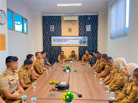 Kepala Bkpsdm Terima Kunjungan Praja Ipdn Asdaf Banda Aceh Badan