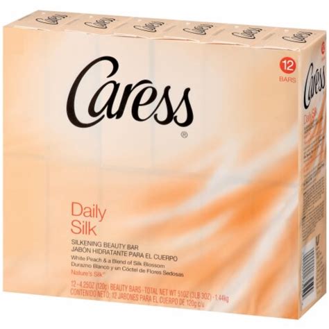 Caress Daily Silk Bar Soap 12 425 Oz Foods Co