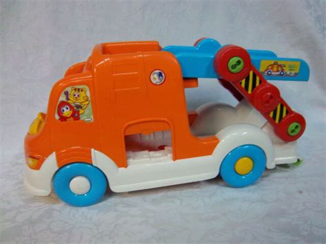 Vtech Pull And Learn Car Carrier Interactive Vehicle 15 Toy Ebay