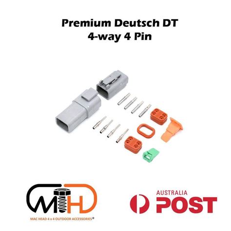 Deutsch Dt Plug Kit 4 Way 4 Pin Electrical Connector