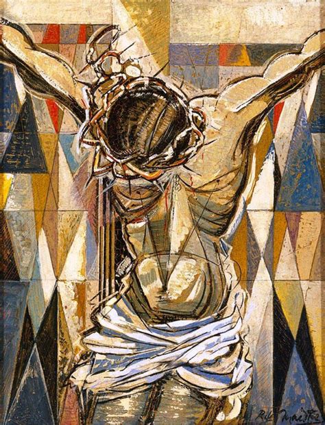 Roy De Maistreaus ロイ･デ･メーストル豪 Jesus Art Crucifixion Of Jesus