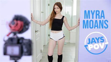 Brand New Starlet Myra Moans Post Scene Interview Youtube