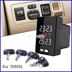 Tire pressure monitoring system sensor. TPMS Wireless 4 Sensors Tire Pressure Monitoring System ...