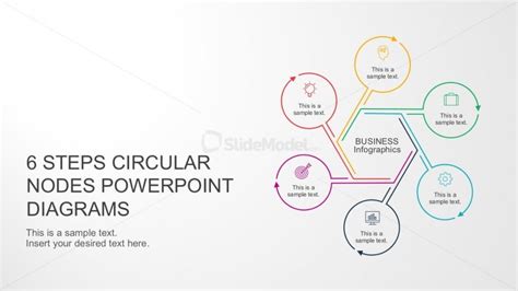 Powerpoint Six Steps Circular Diagram Cover Slidemodel Images And