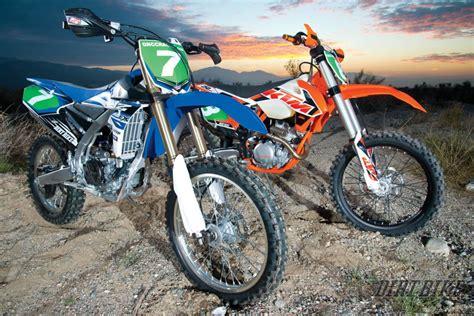 See 2 results for dirt bikes for road use at the best prices, with the cheapest ad starting from £1,799. OFF-ROAD SHOOTOUT: KTM 250XCF VS YAMAHA YZ250FX | Dirt ...