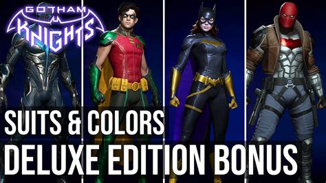 Deluxe Edition Bonus Content All Suits And Colorways Visionary Pack
