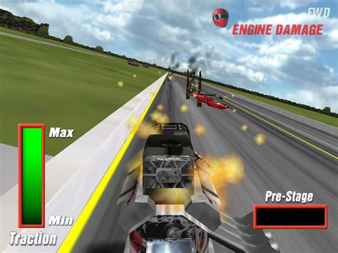 A drag race is a race between two vehicles, over a distance of a few hundred meters. NHRA Drag Racing 2 Download (2000 Simulation Game)