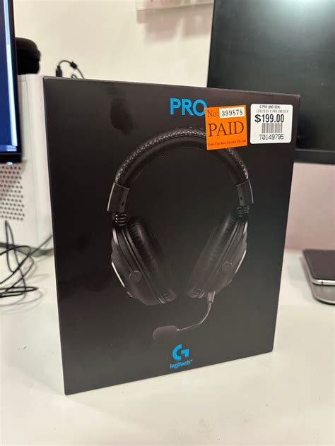 Logitech G Pro Wired Headset Audio Headphones And Headsets On Carousell