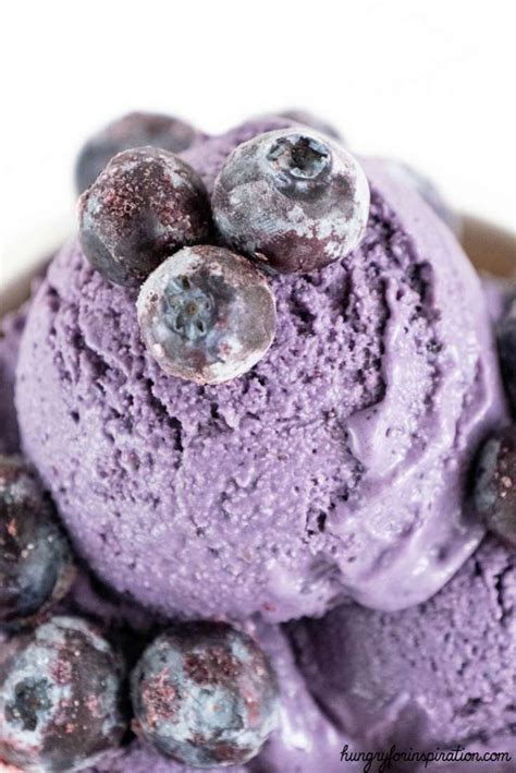 Healthy Sugar Free Keto Blueberry Ice Cream Hungry For Inspiration