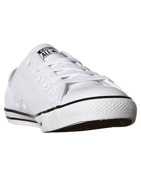 Converse Chuck Taylor Womens All Star Dainty Leather Shoe White