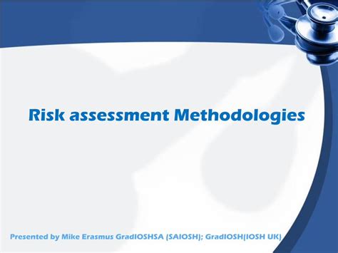 Risk Assessment Methodologies Sasom Hira Hazard Identification My Xxx