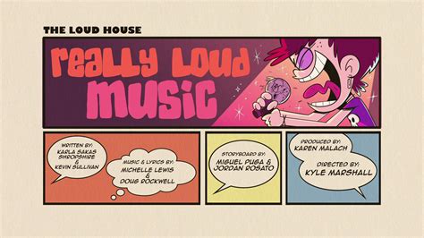 The Loud House Really Loud Music Album Logwitt