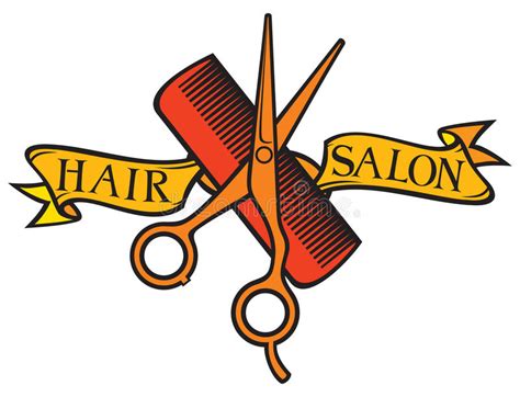 Graphics hair design is located in fort oglethorpe city of georgia state. Hair Salon design stock vector. Illustration of ...