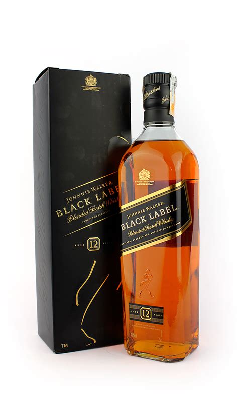 Whisky Johny Walker Black Label Ml A Maior Variedade De Vinhos Espumantes Champagnes