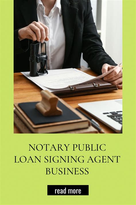 How To Start Your Notary Public Loan Signing Agent Business Loan